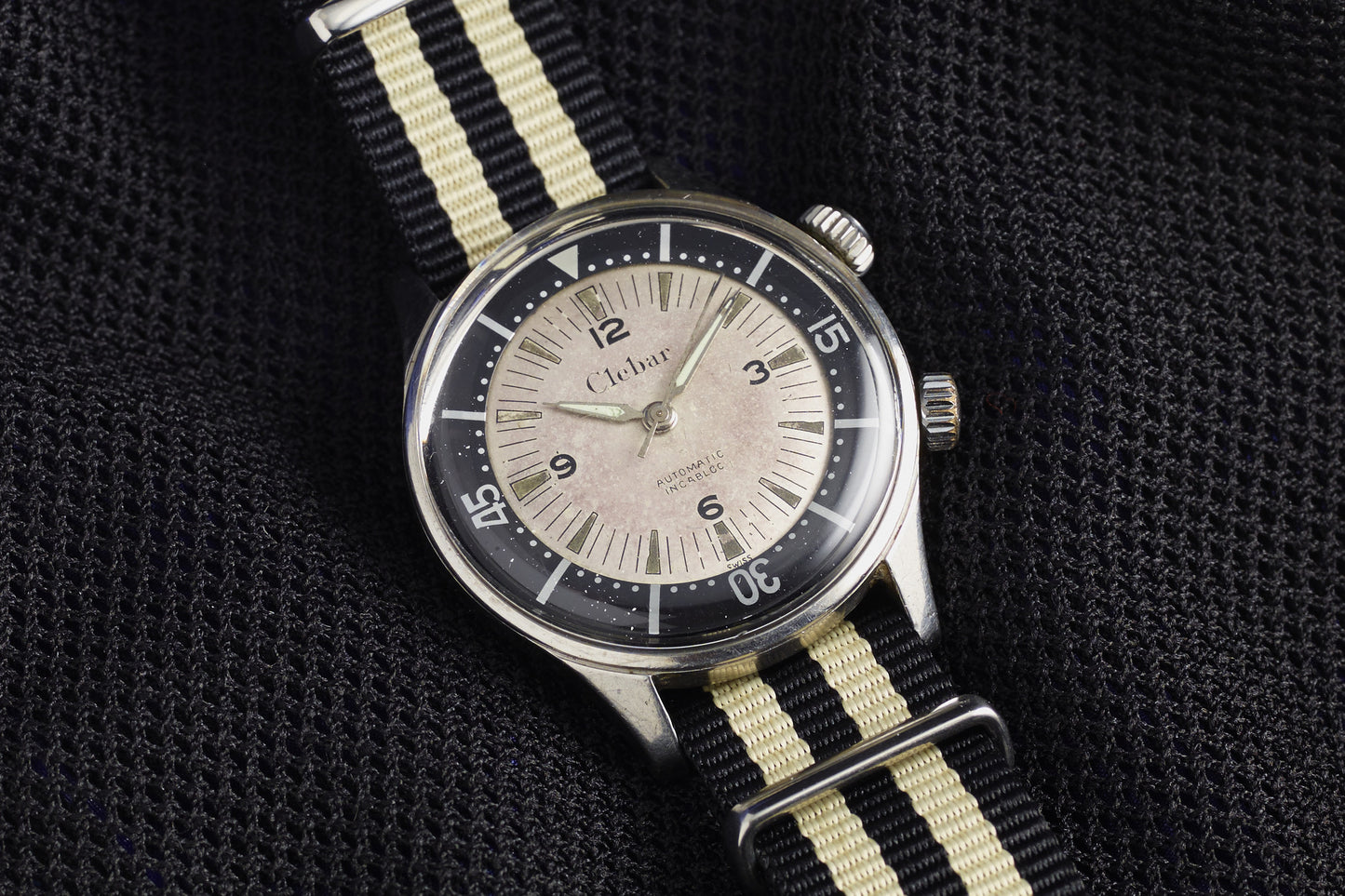 Clebar Super Compressor Automatic Diver's Watch