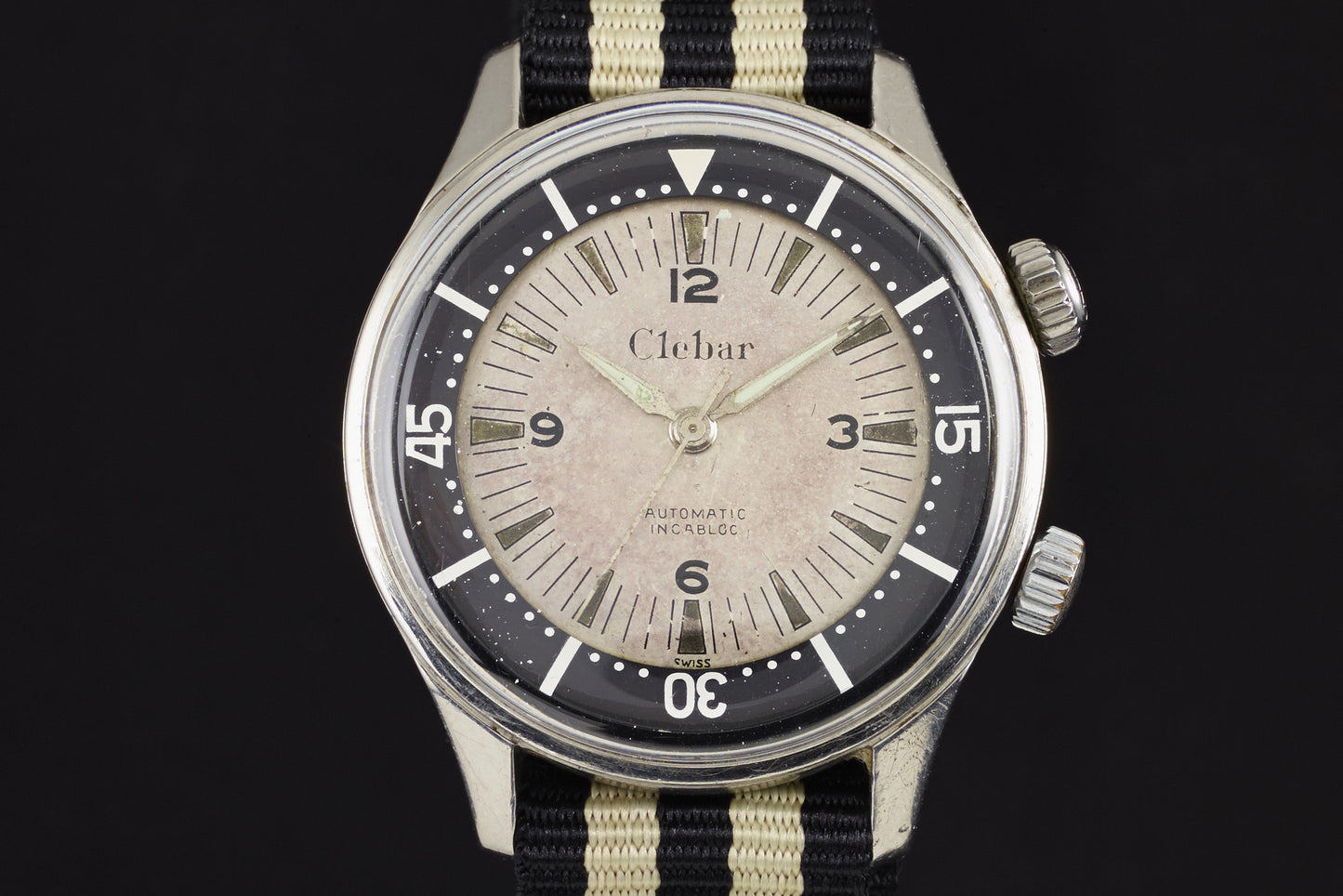 Clebar Super Compressor Automatic Diver's Watch