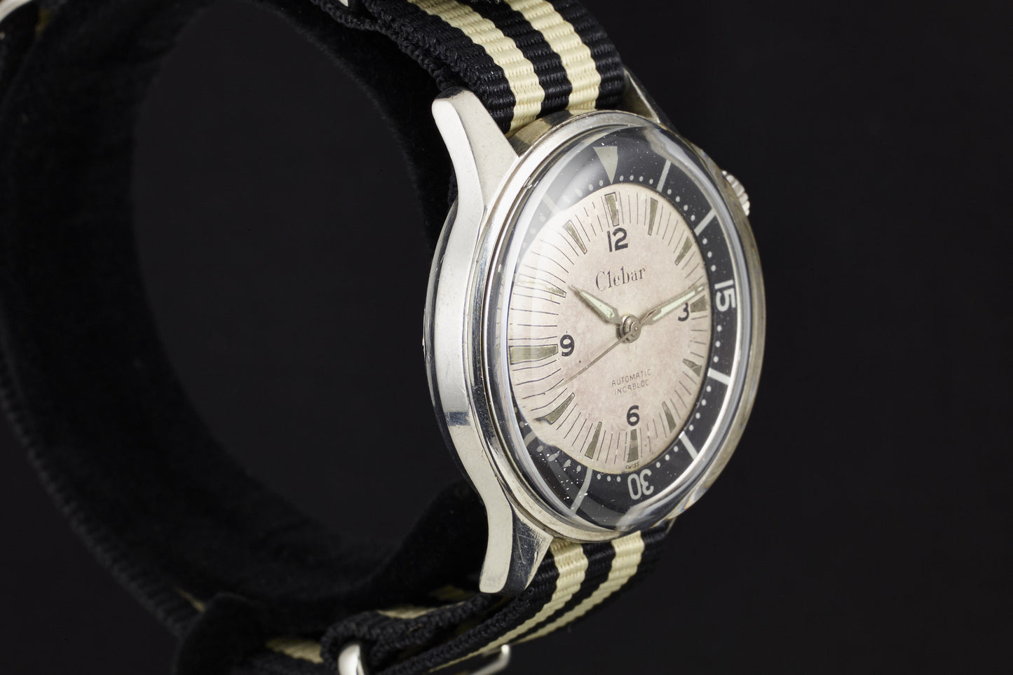 Clebar Super Compressor Automatic Diver's Watch