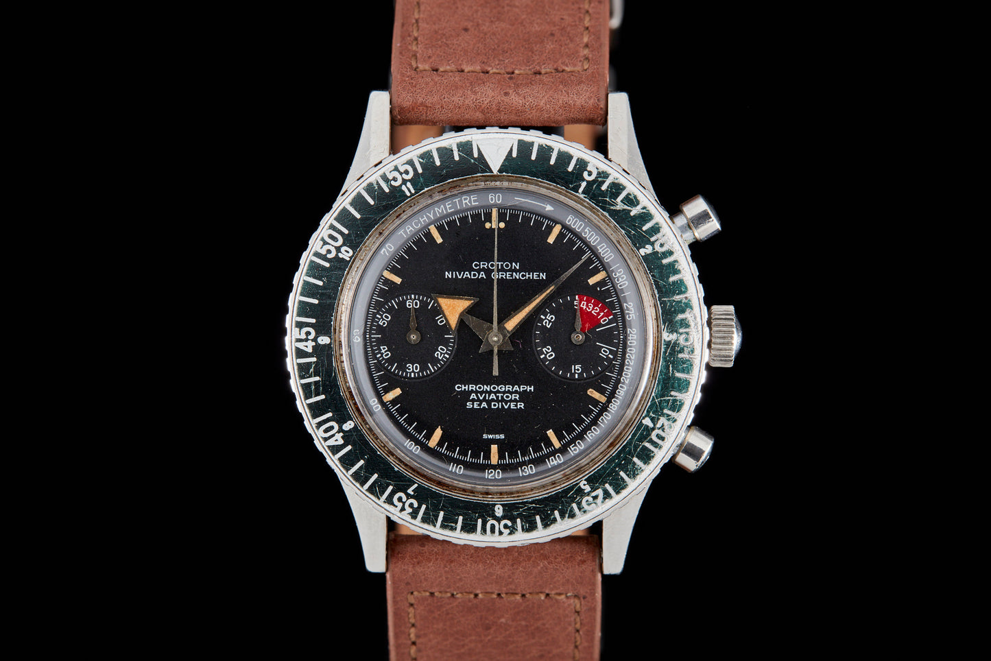 Croton Chronograph Aviator Sea Diver