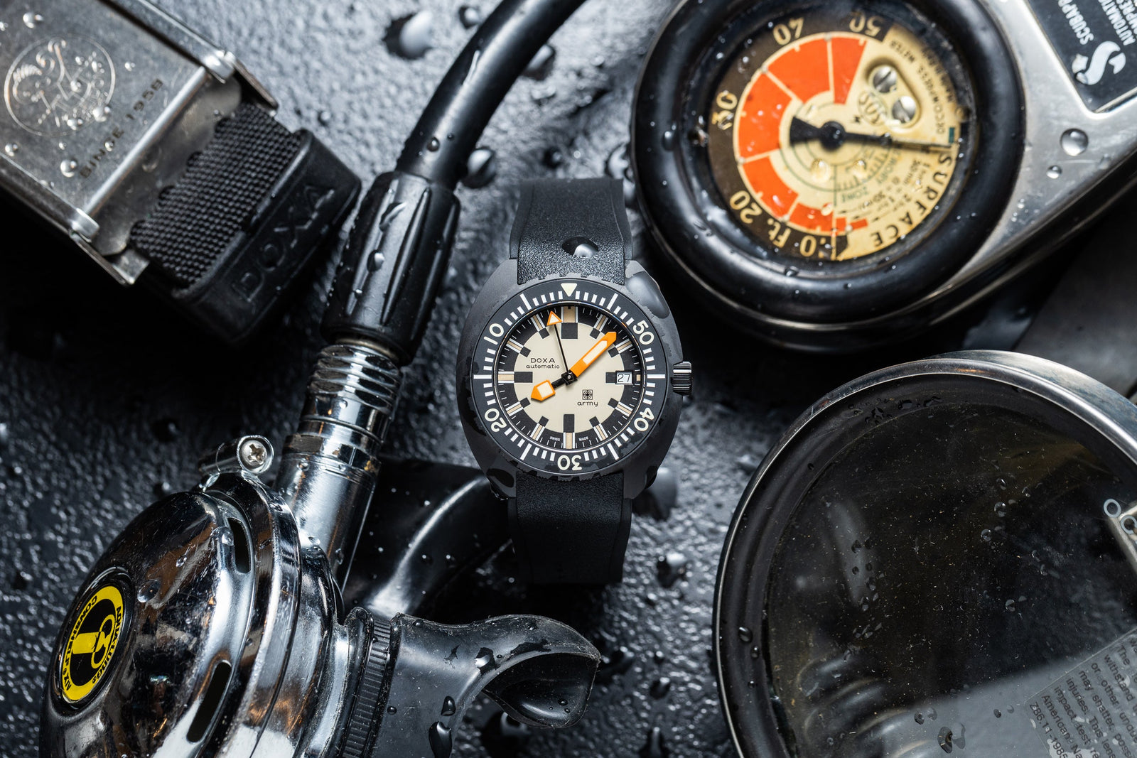 DOXA Army Watches Of Switzerland Edition