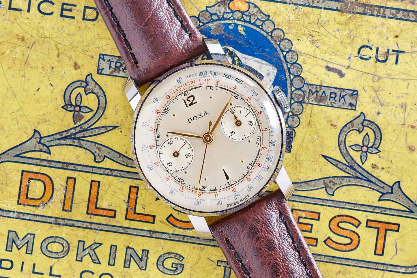 DOXA Steel Chronograph