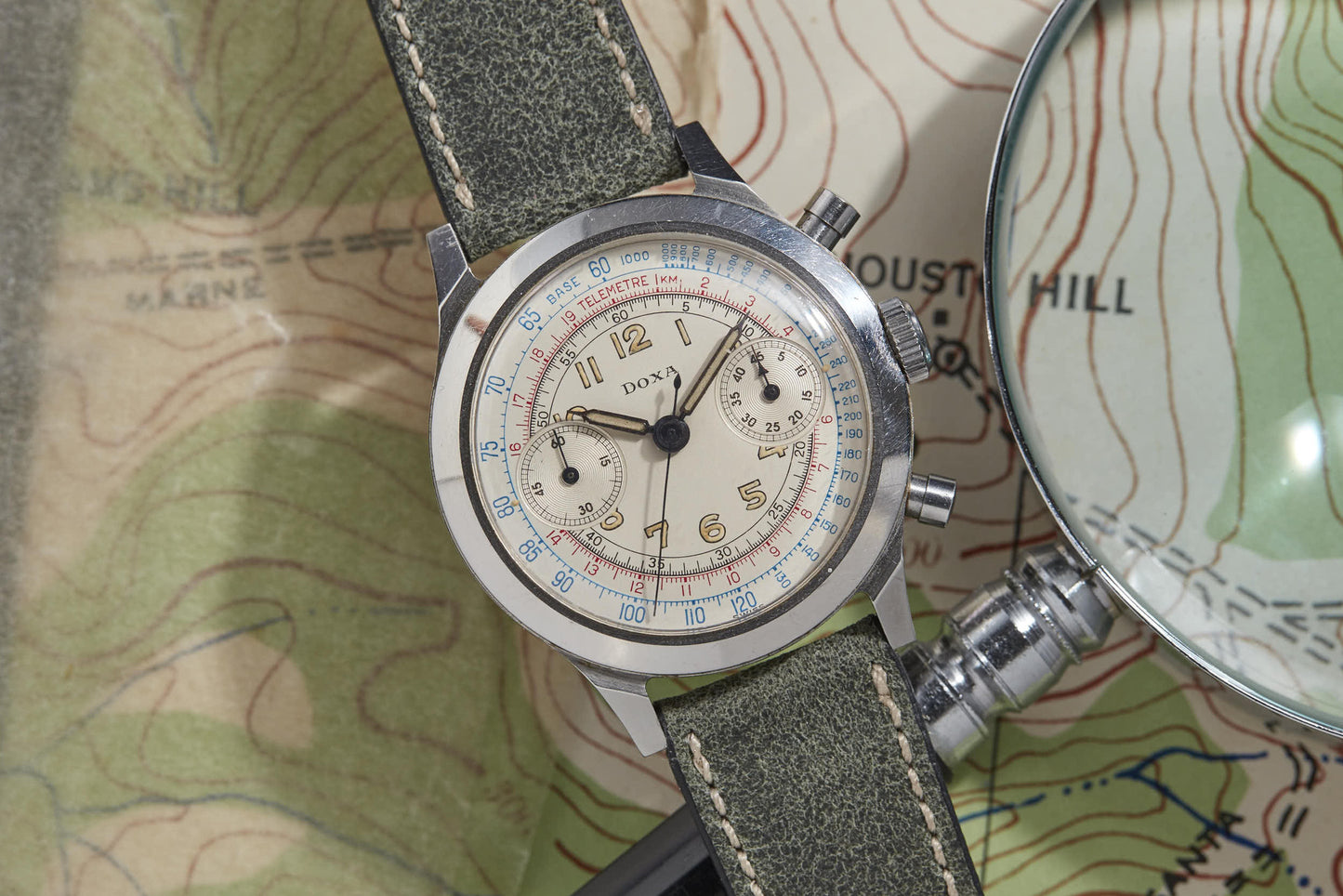 DOXA Two Register Chronograph