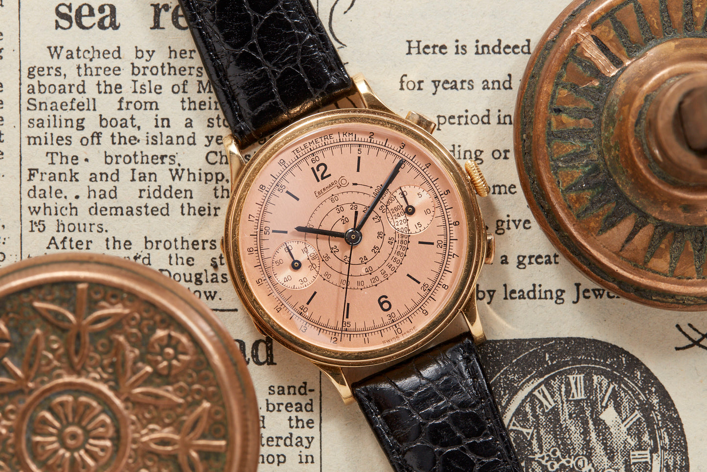 Eberhard Monopusher Chronograph