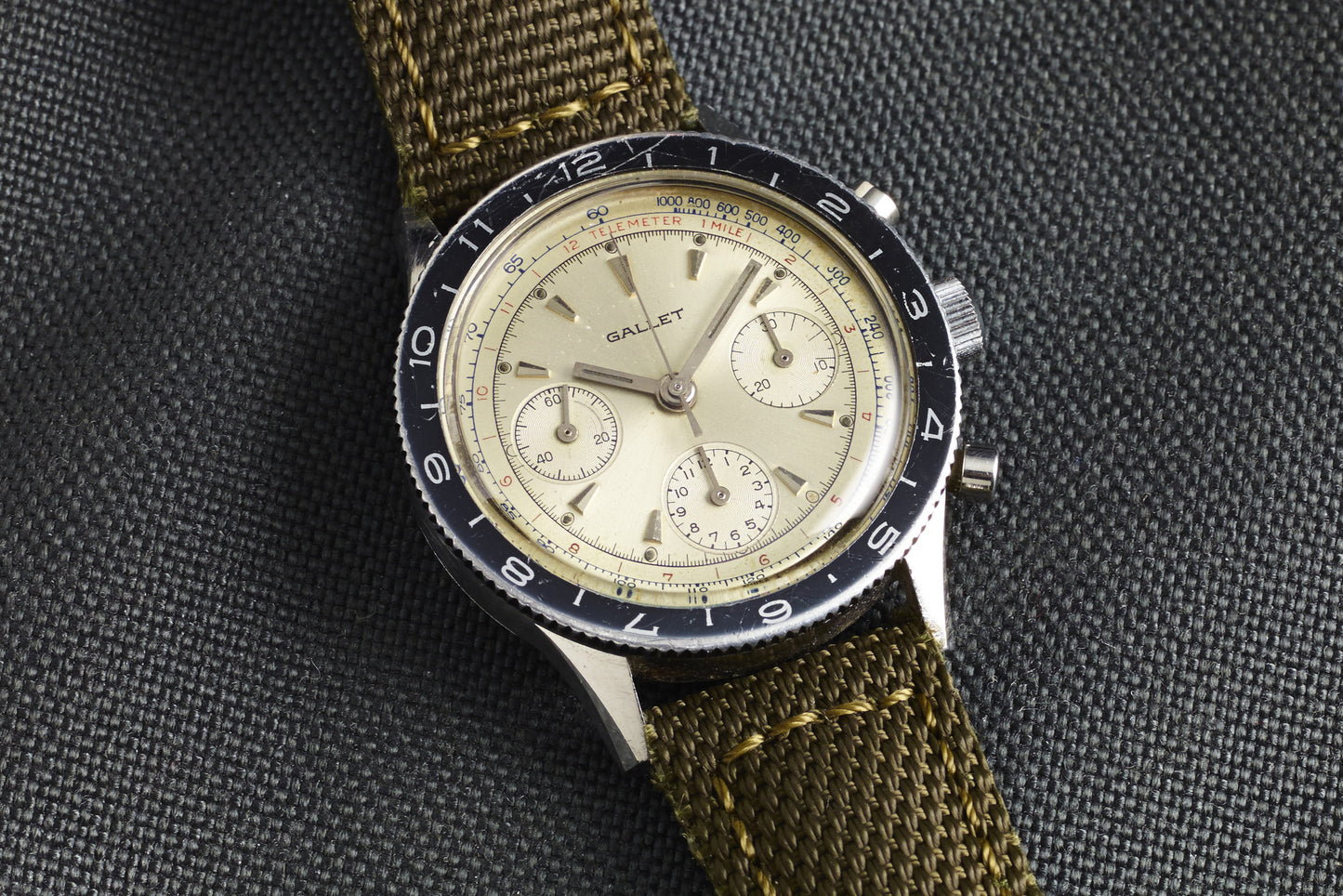 Gallet Multichron Pilot Chronograph