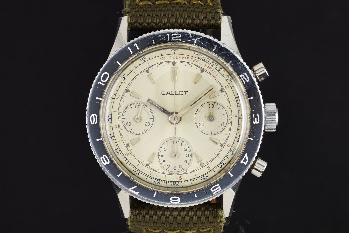 Gallet Multichron Pilot Chronograph