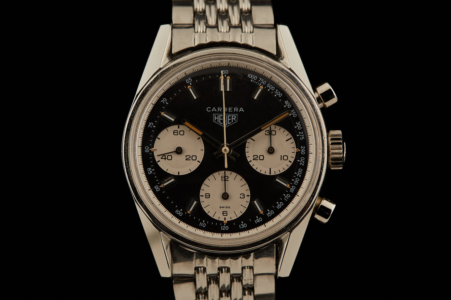 Heuer Carrera 'Reverse Panda'