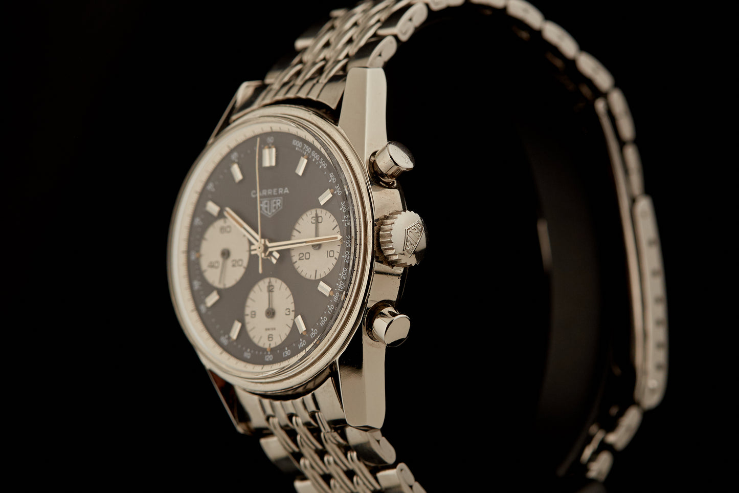 Heuer Carrera 'Reverse Panda'