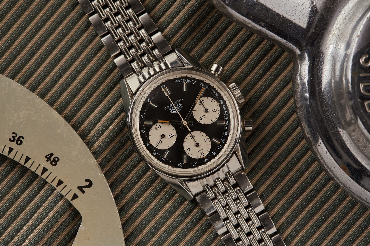 Heuer Carrera 'Reverse Panda'