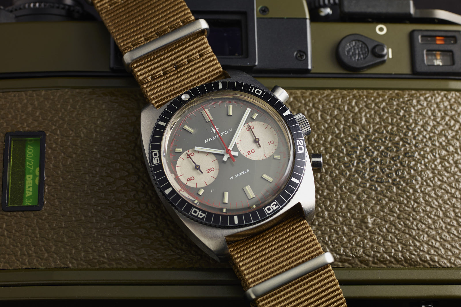 Hamilton Cushion-Case Chronograph