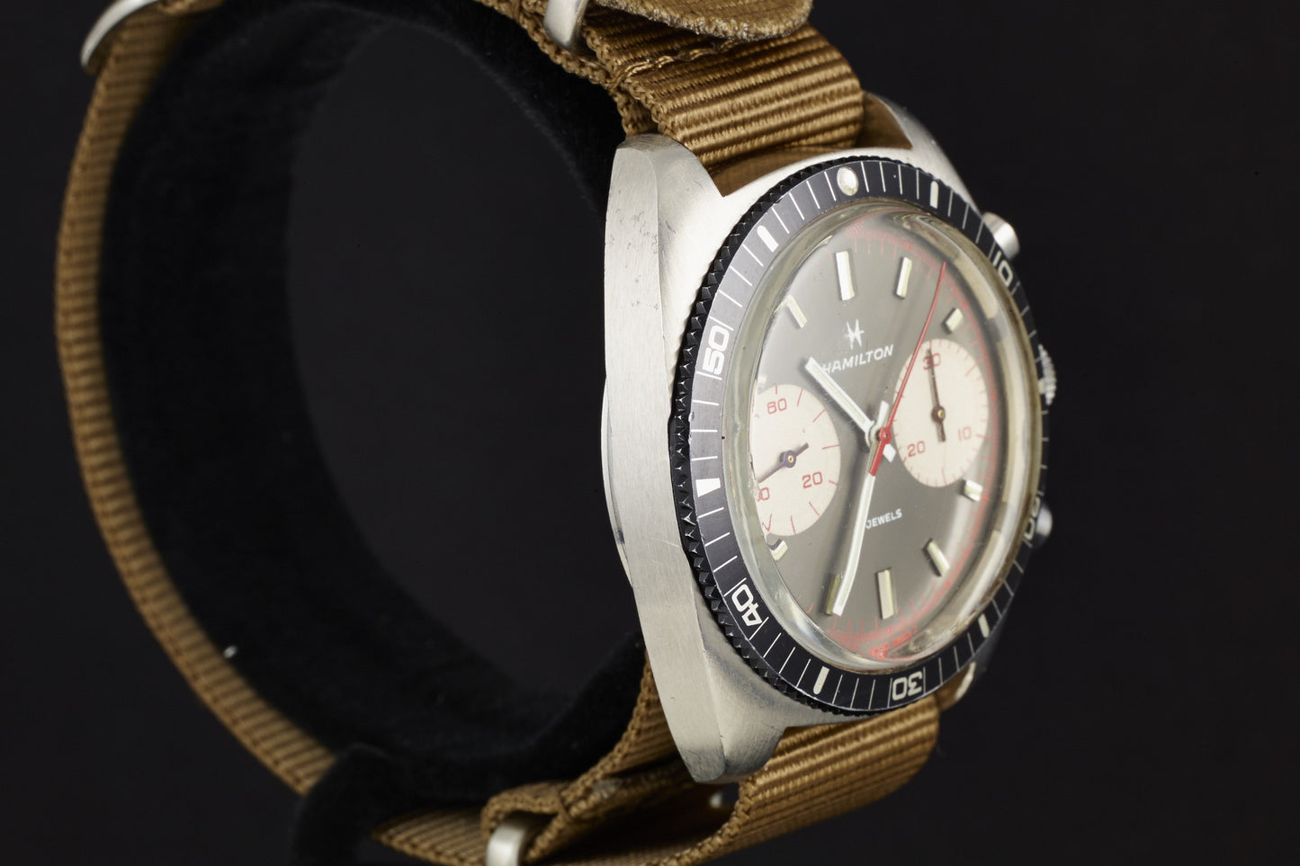 Hamilton Cushion-Case Chronograph