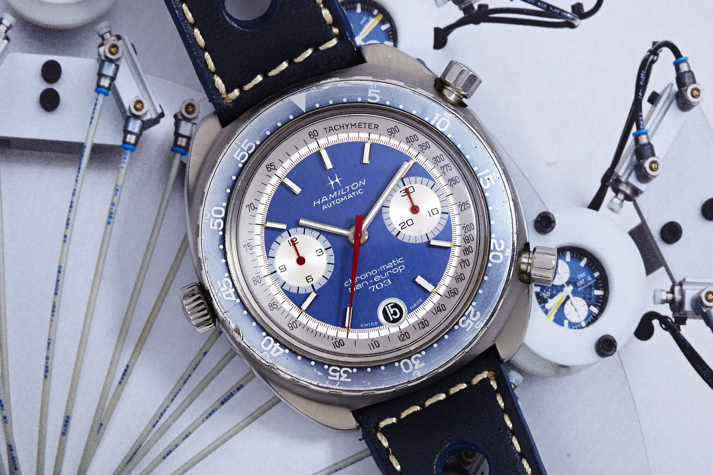 Hamilton Pan Europ Chronograph