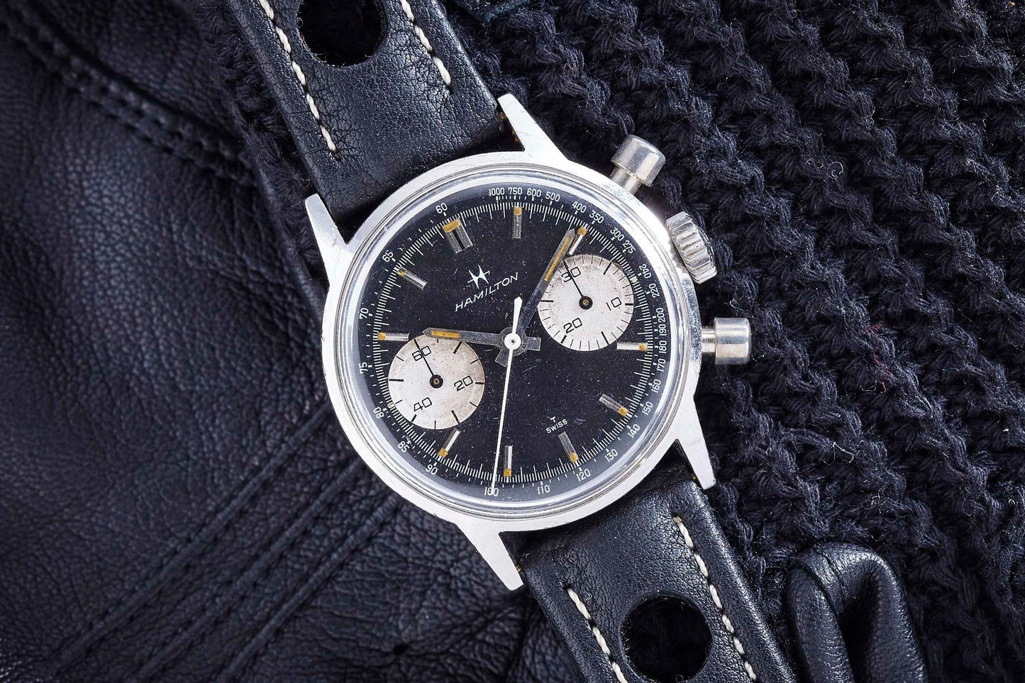 Hamilton Panda Dial Chronograph