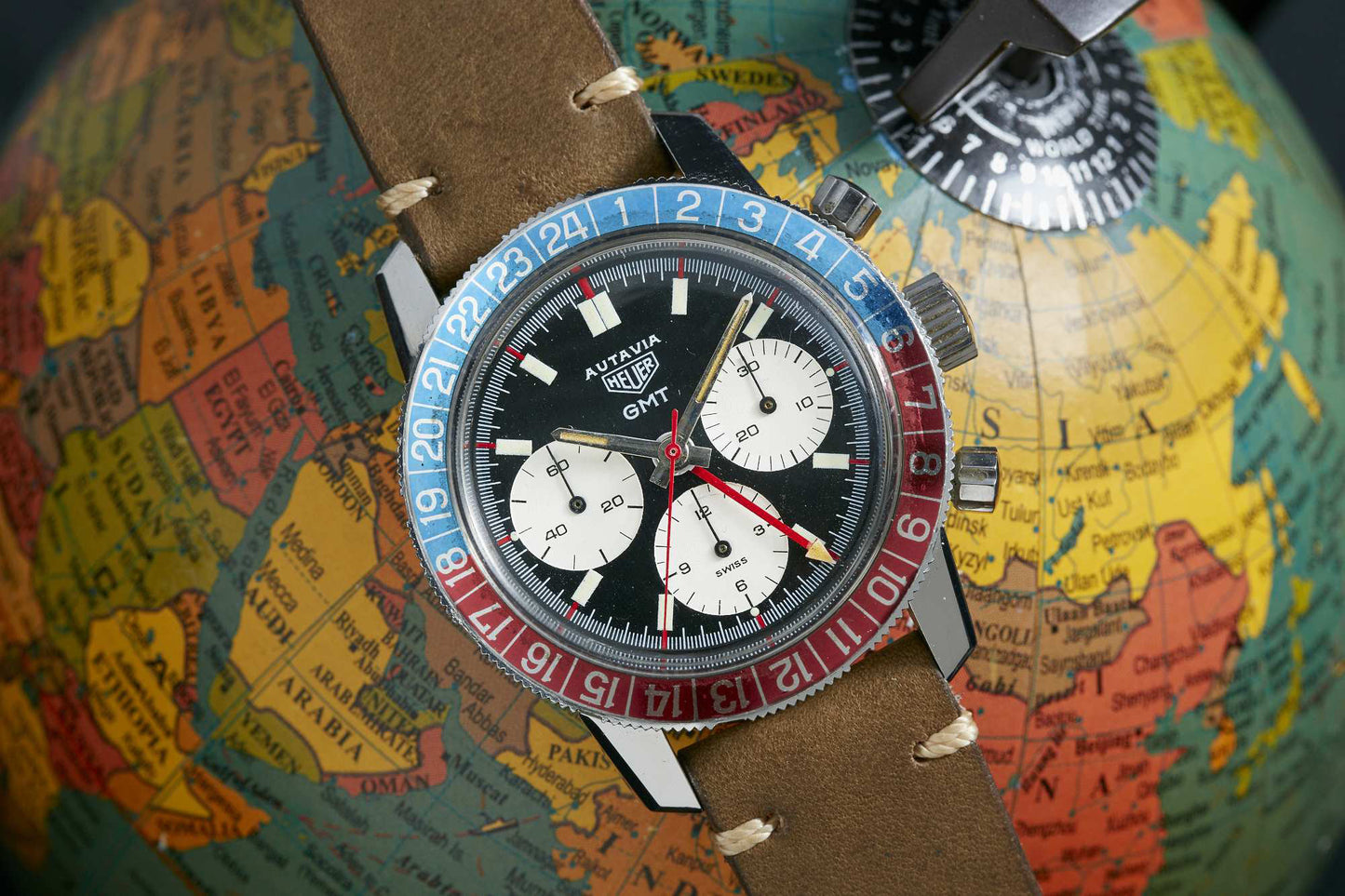 Heuer Autavia 2446C GMT