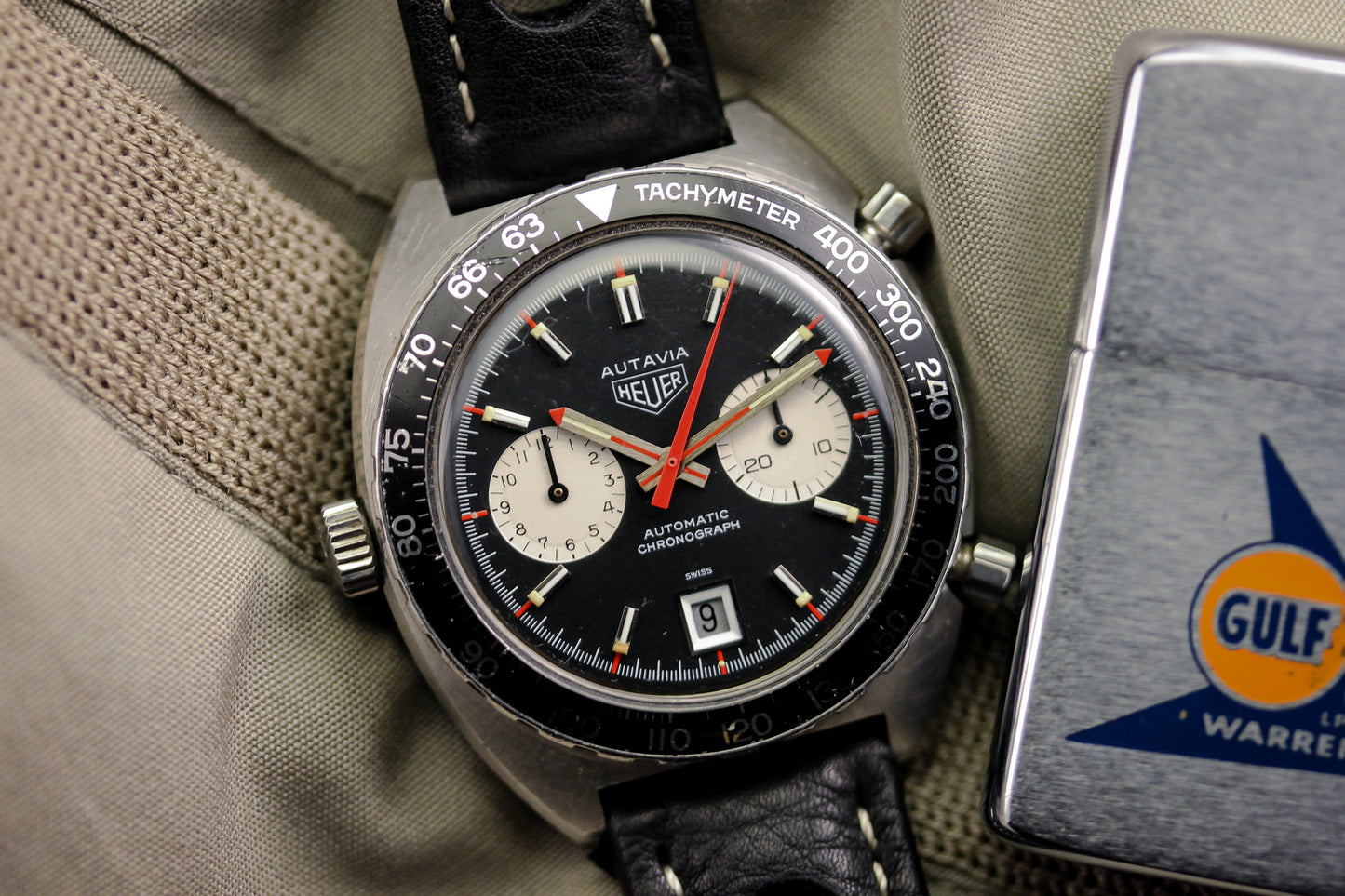 Heuer Autavia 1163V "Viceroy"Chronograph