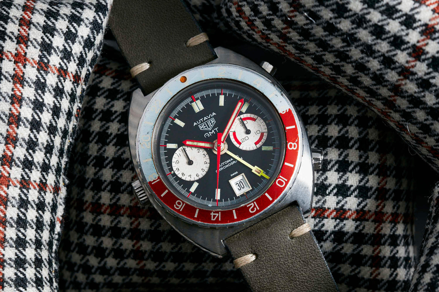 Heuer Autavia GMT