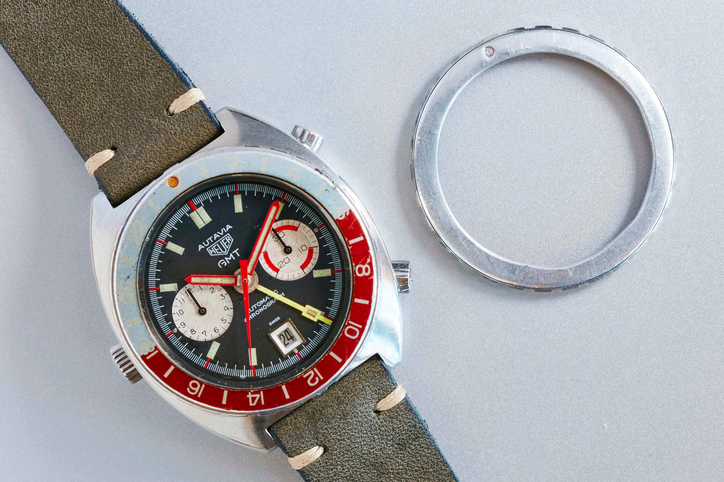 Heuer Autavia GMT