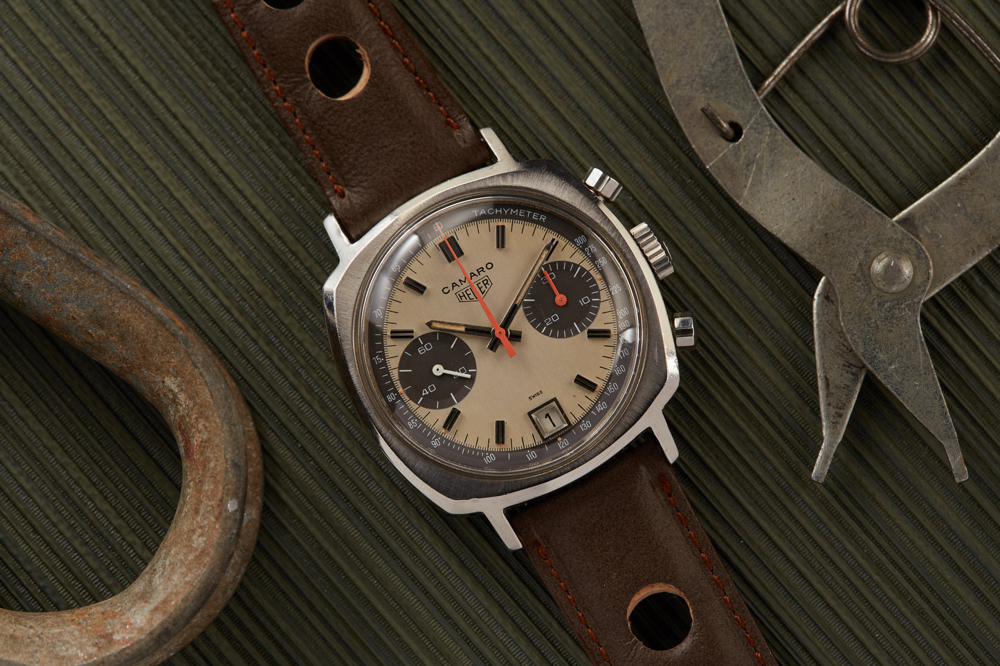 Heuer Camaro Date Exotic