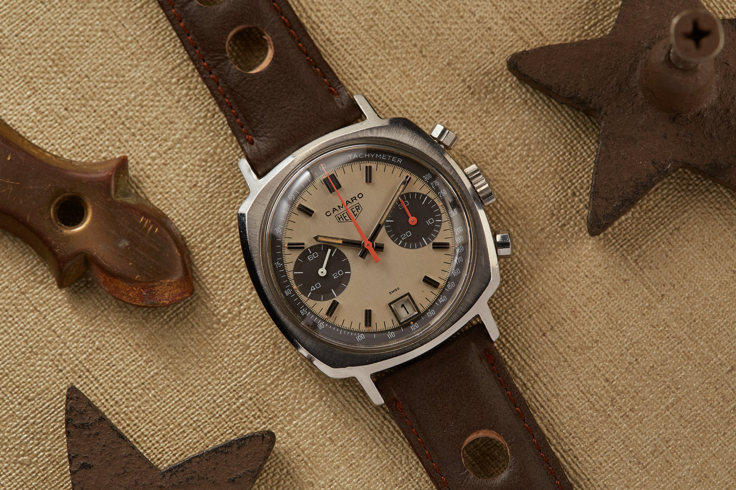 Heuer Camaro Date Exotic