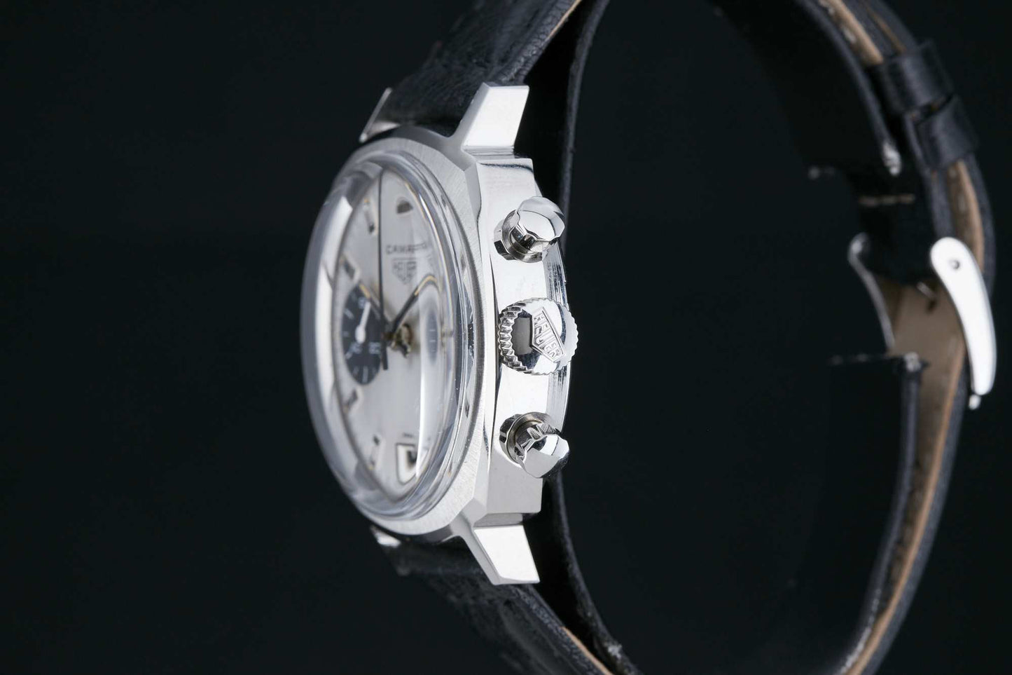 Heuer Camaro Panda Date