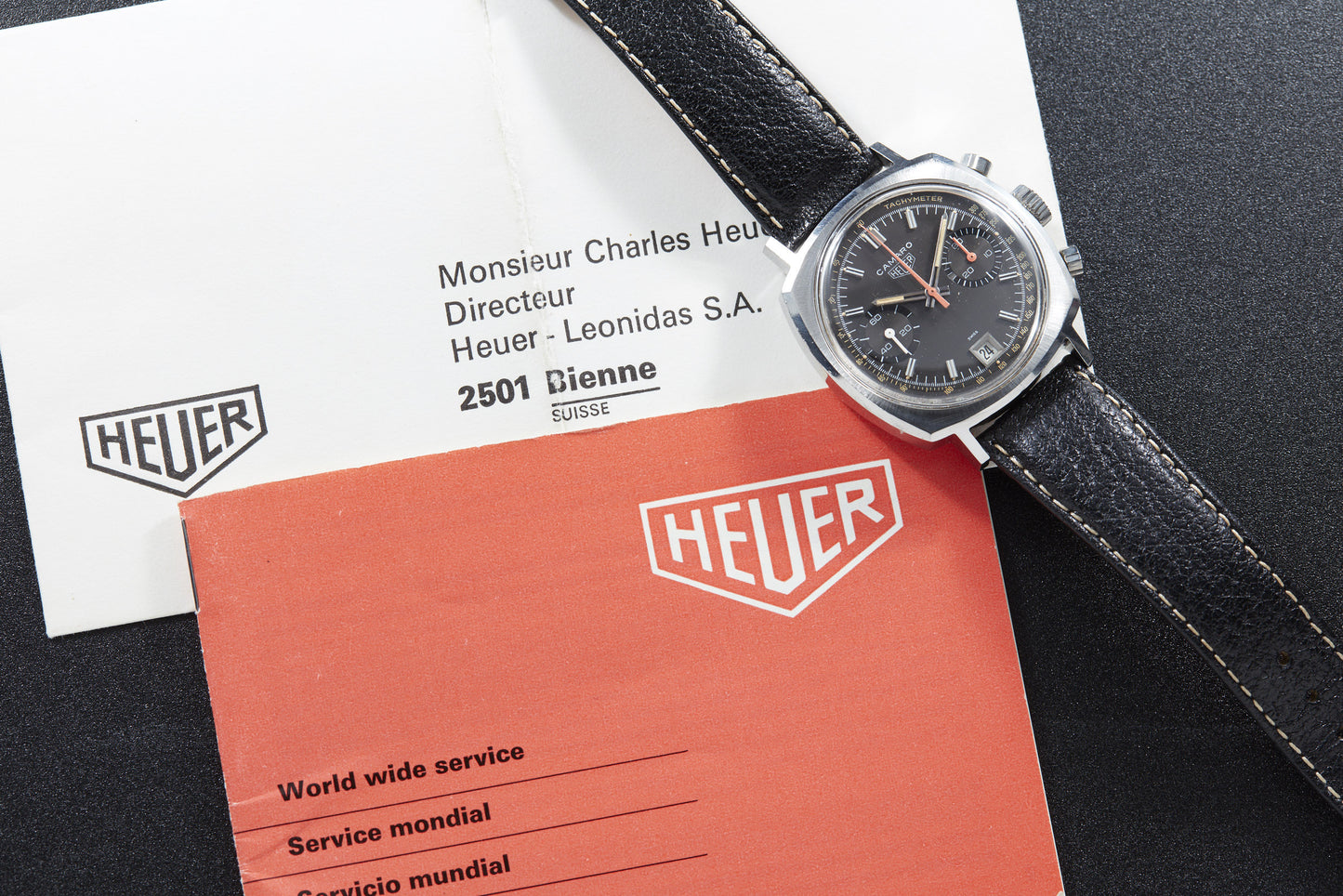 Heuer Camaro Dato Exotic Tropical