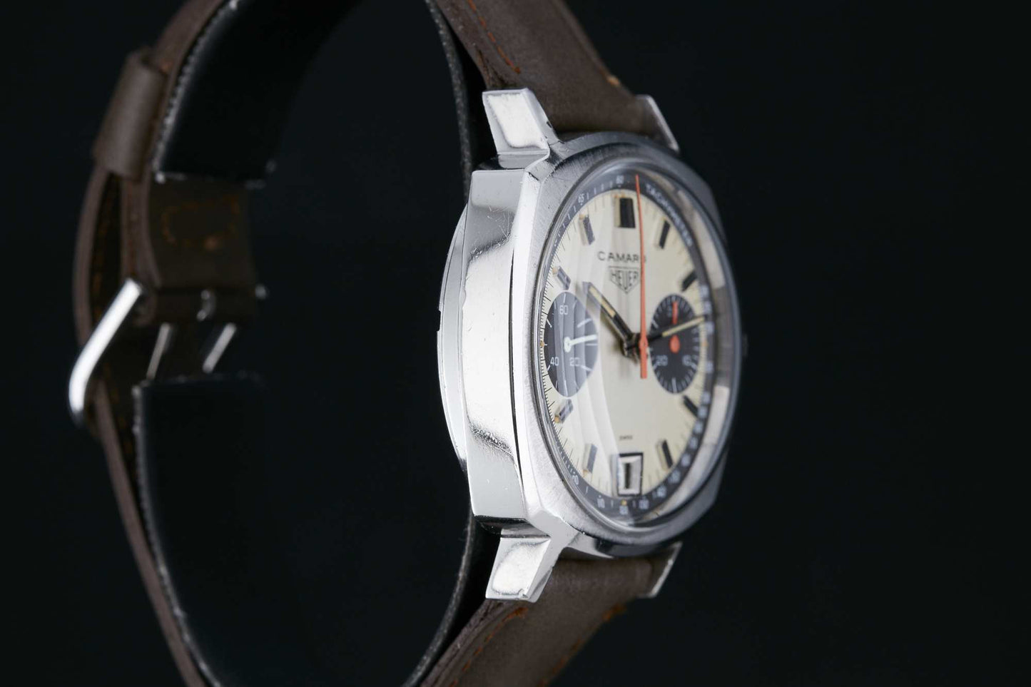 Heuer Camaro Date Exotic Dial