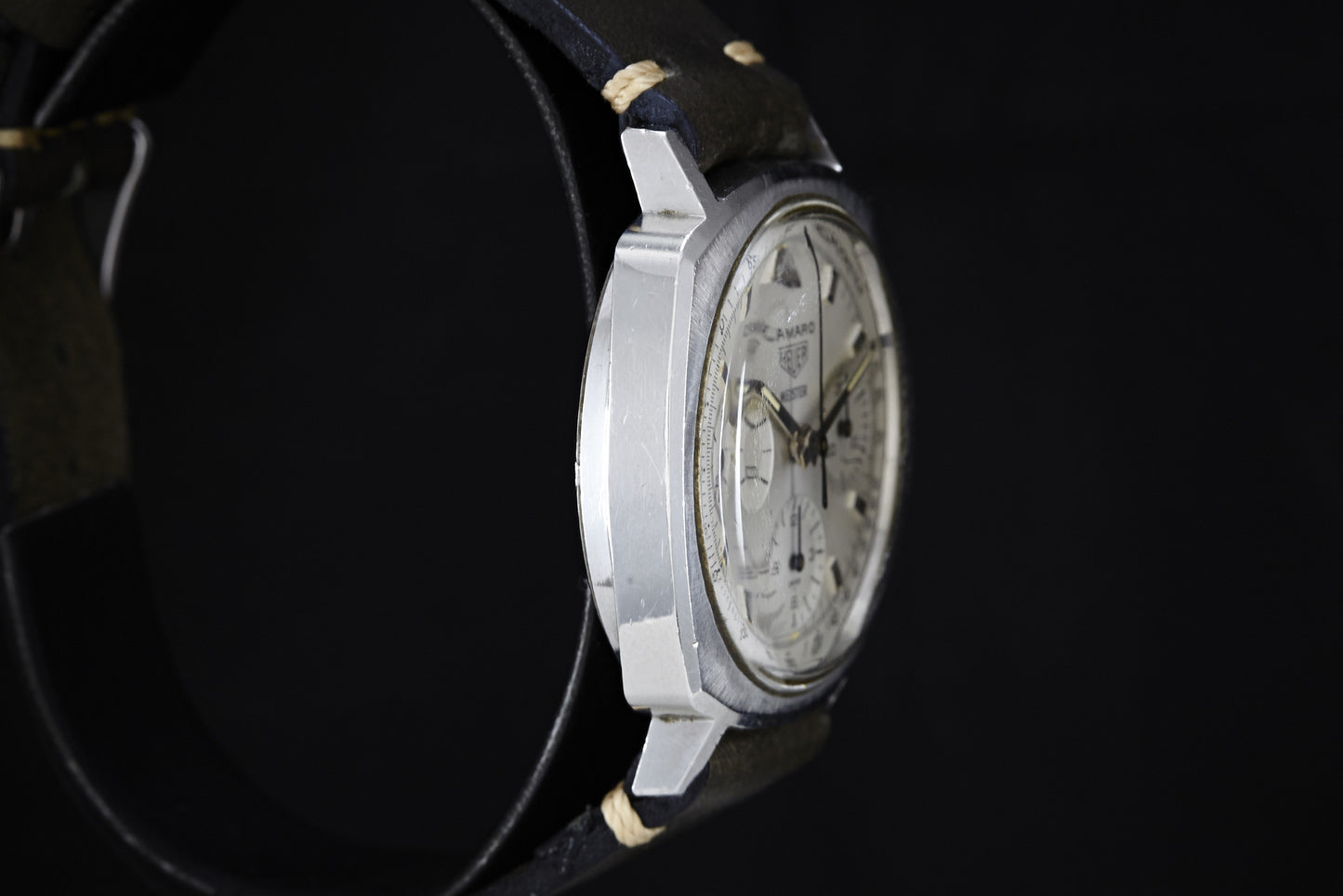 Heuer Camaro - Silver Meister Dial