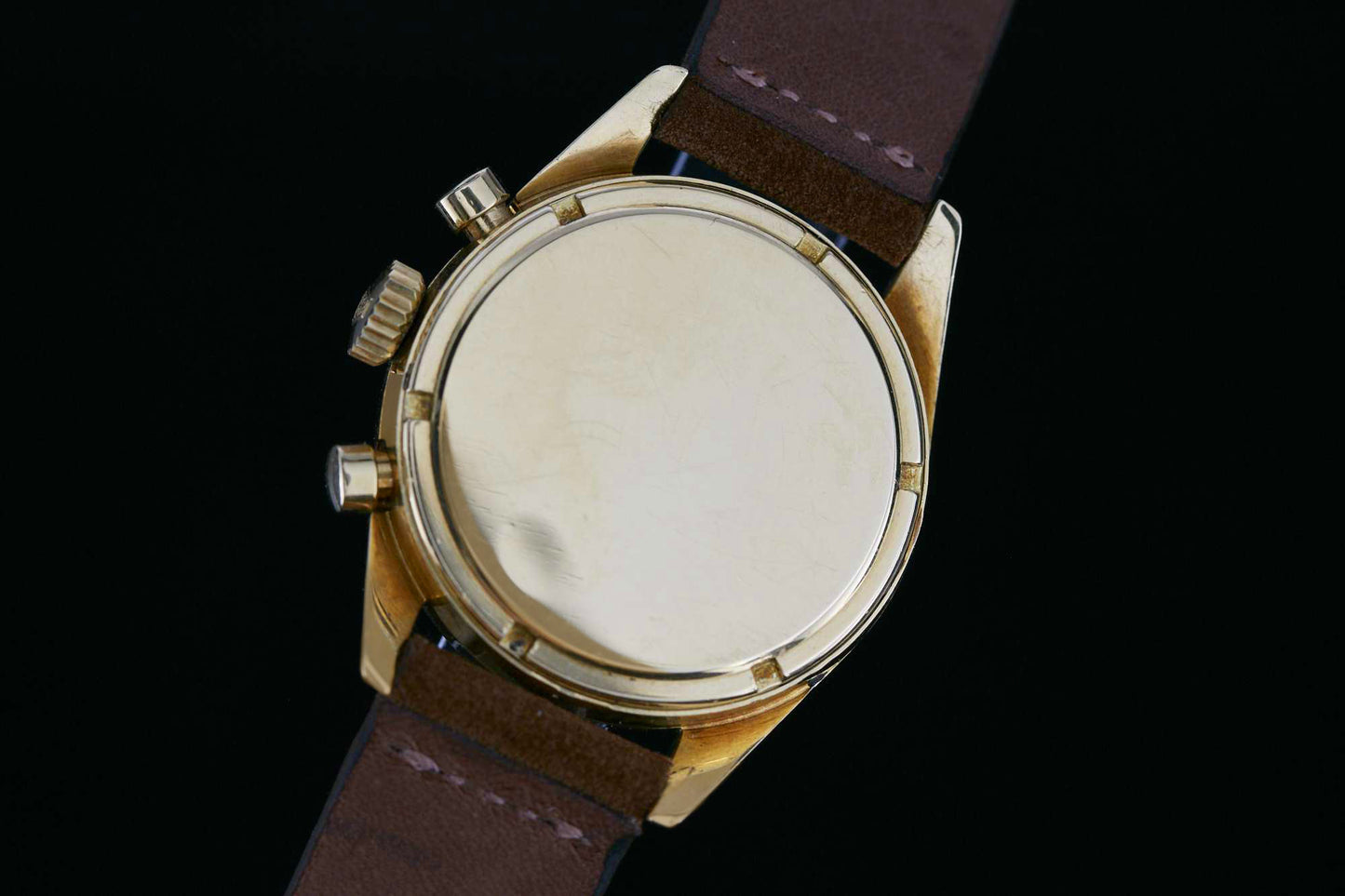 Heuer Carrera 2456T 18k Yellow Gold