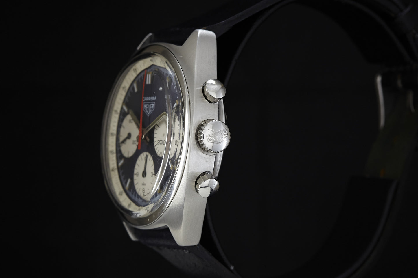 Heuer Carrera 73653 Manual Wind -1974