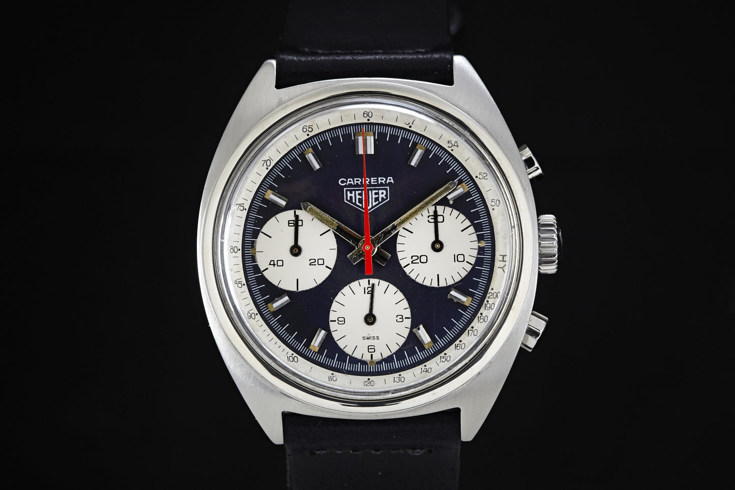 Heuer Carrera 73653 Manual Wind -1974