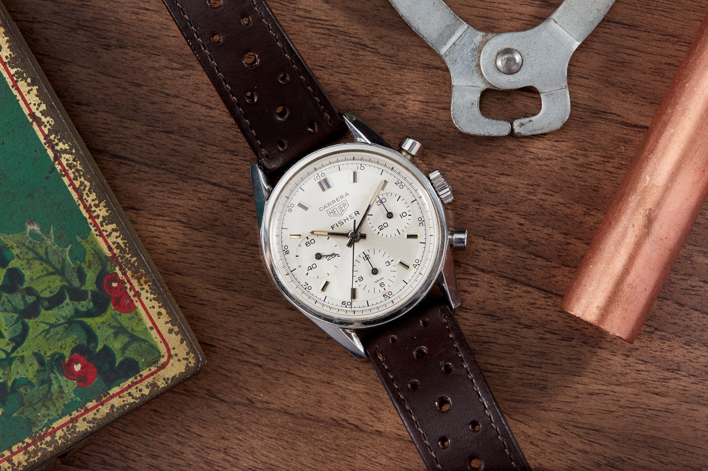 Heuer Carrera Fisher Dial