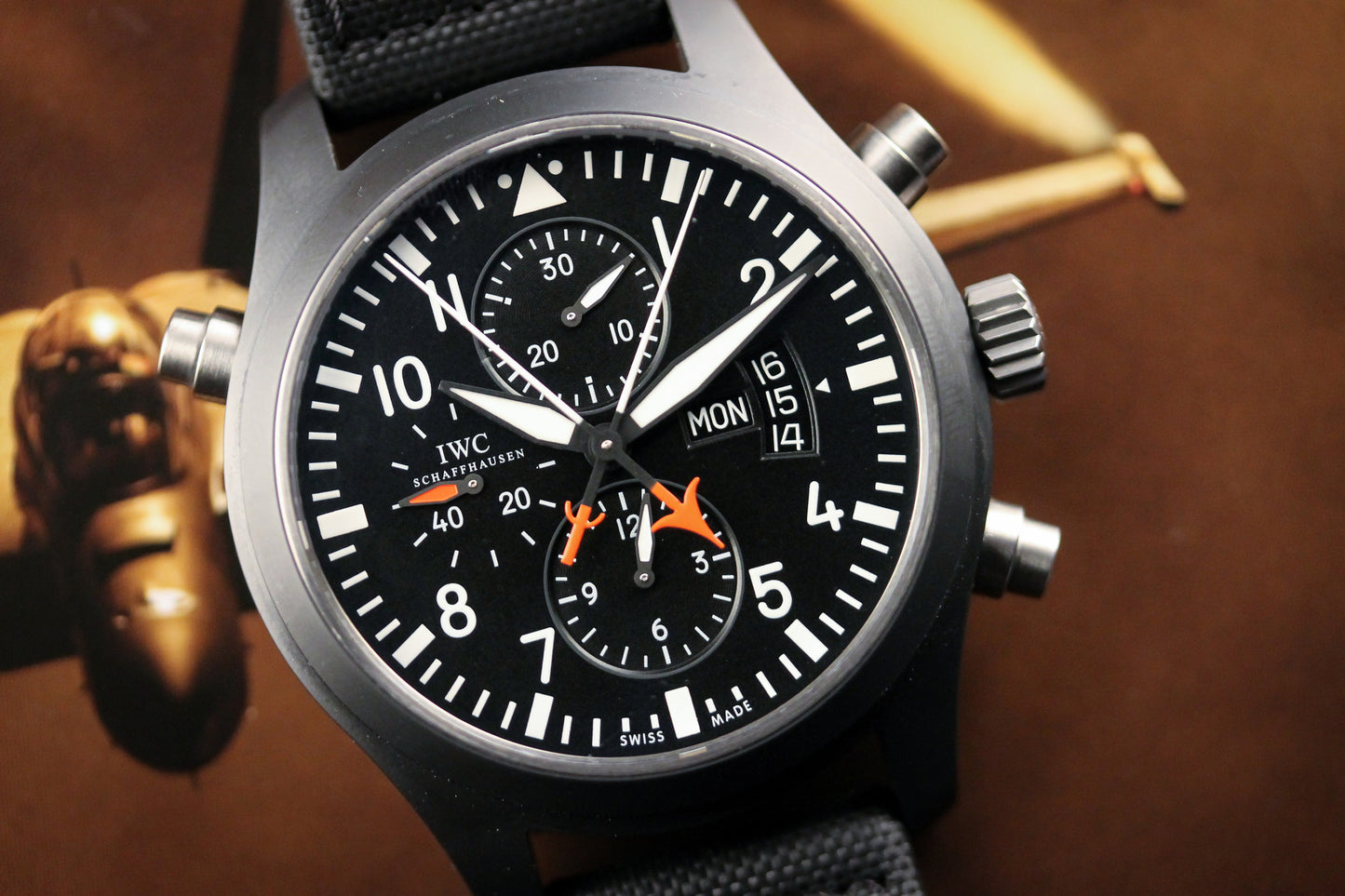 IWC Doppelchronograph Ref. 3799 Ceramic Top Gun Edition