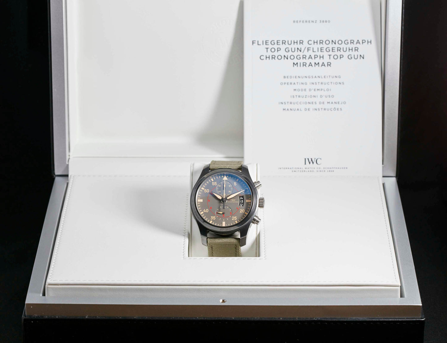 IWC Fliegeruhr 'Top Gun' Chronograph