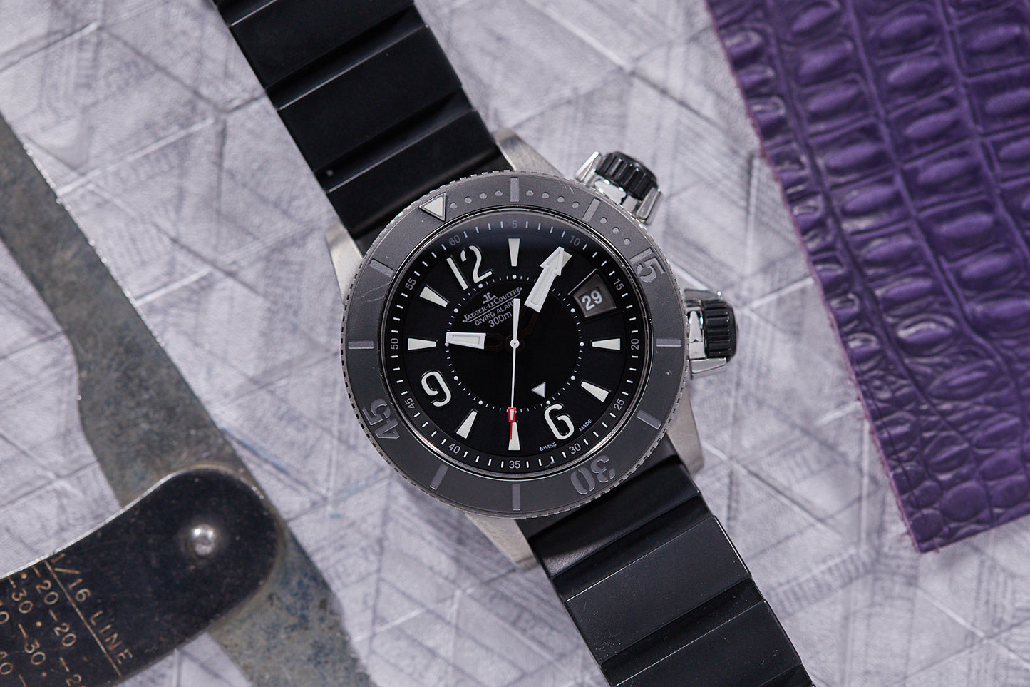 Jaeger LeCoultre Master Compressor Navy SEALs Alarm