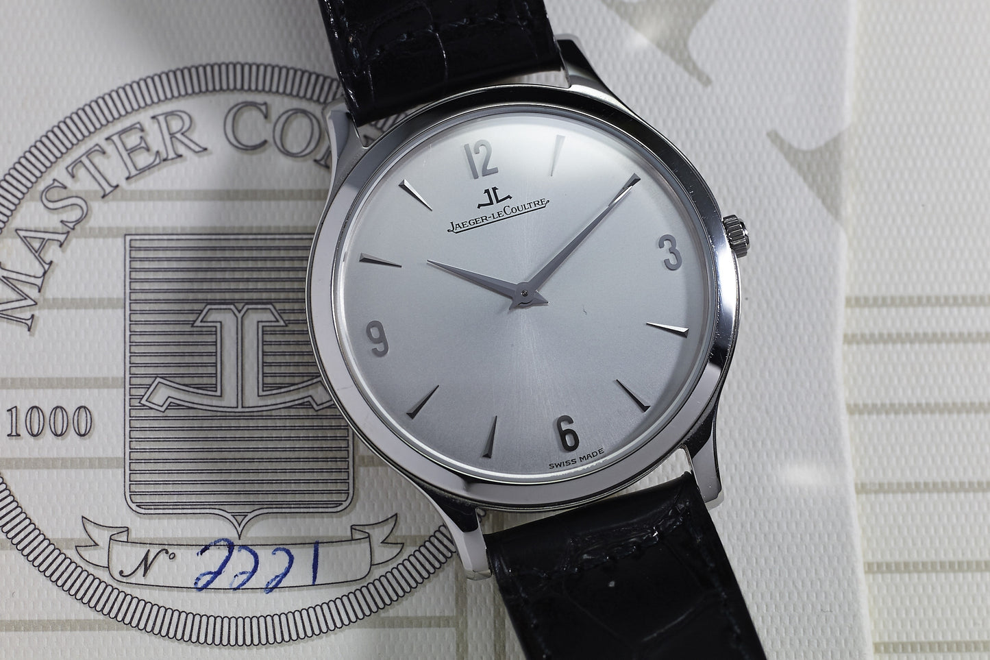 Jaeger-LeCoultre Master Ultra Thin 1000 Hours - Steel