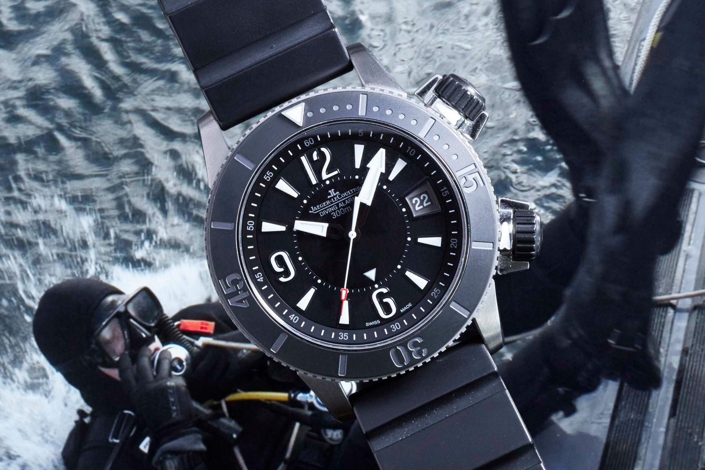 Jaeger LeCoultre Master Compressor Navy SEALs Alarm
