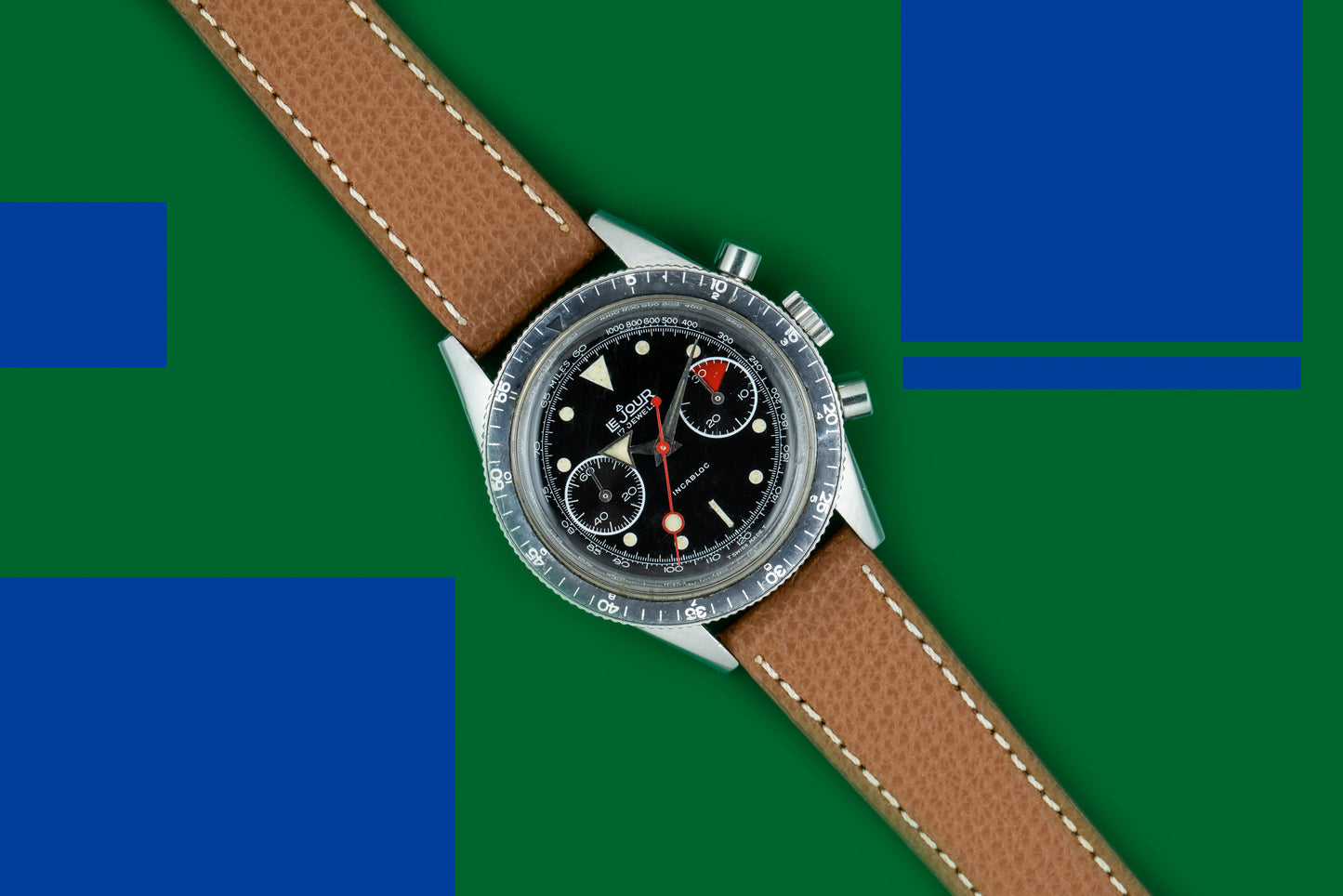 LeJour 'Broad Arrow' Chronograph