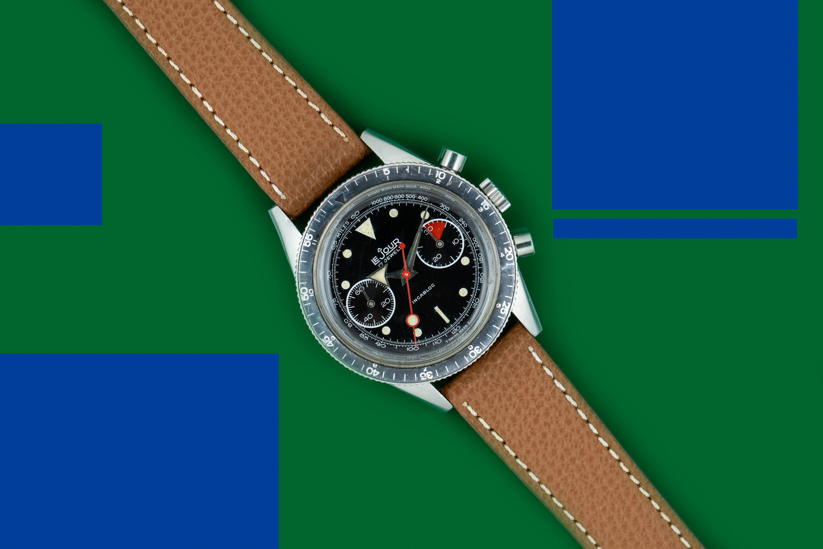 LeJour 'Broad Arrow' Chronograph