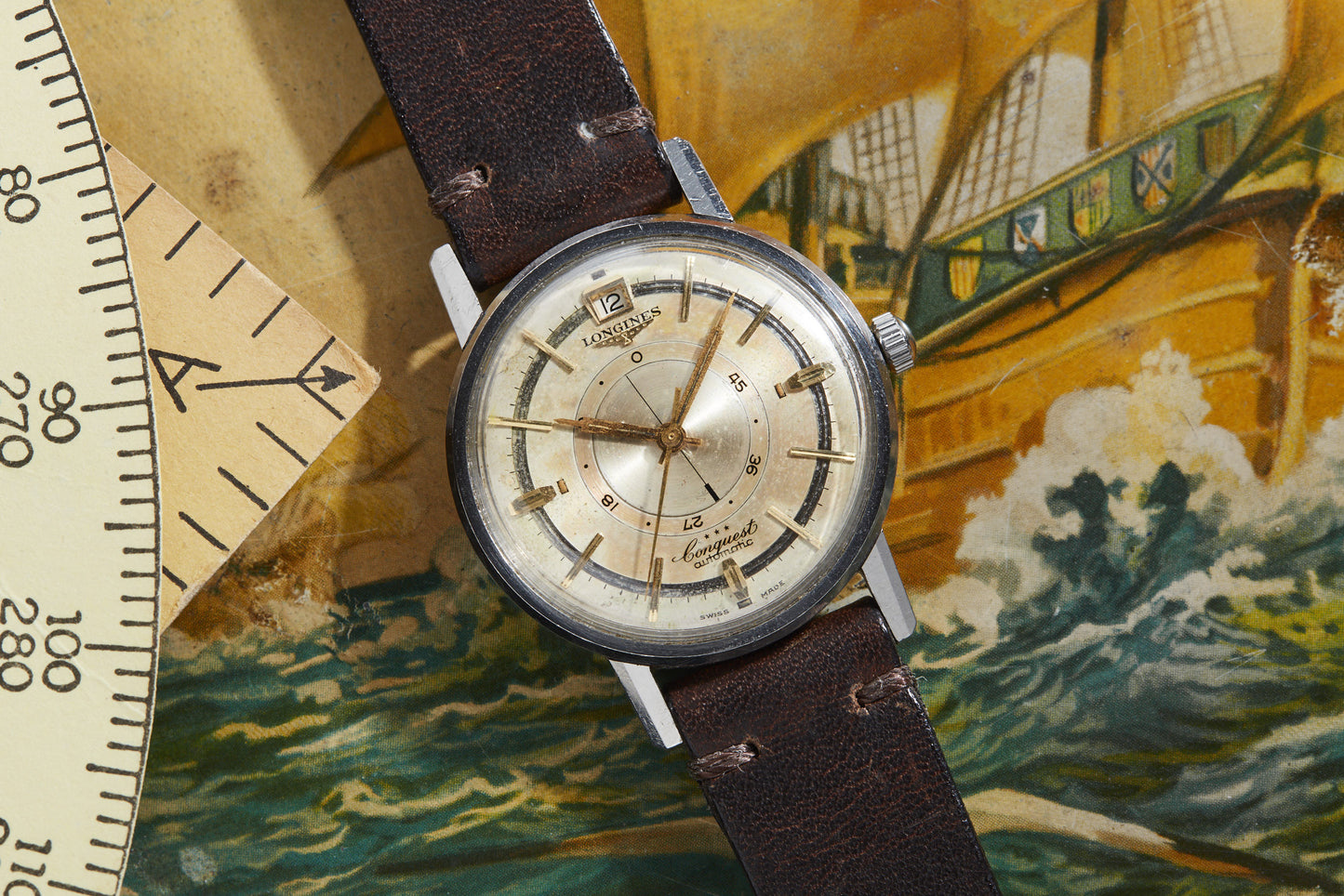 Longines Conquest Power Reserve Date