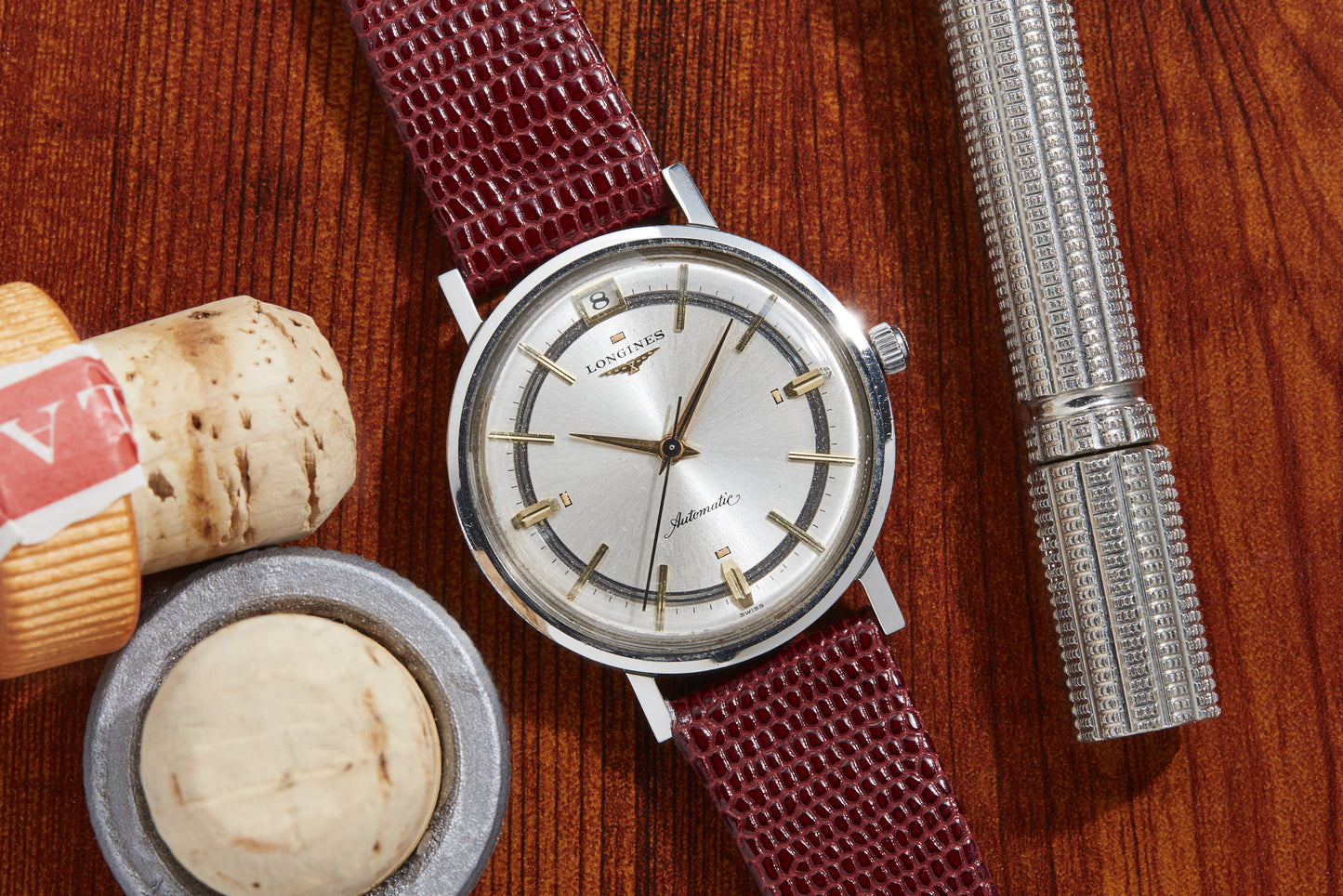 Longines Steel Gents Watch With Date