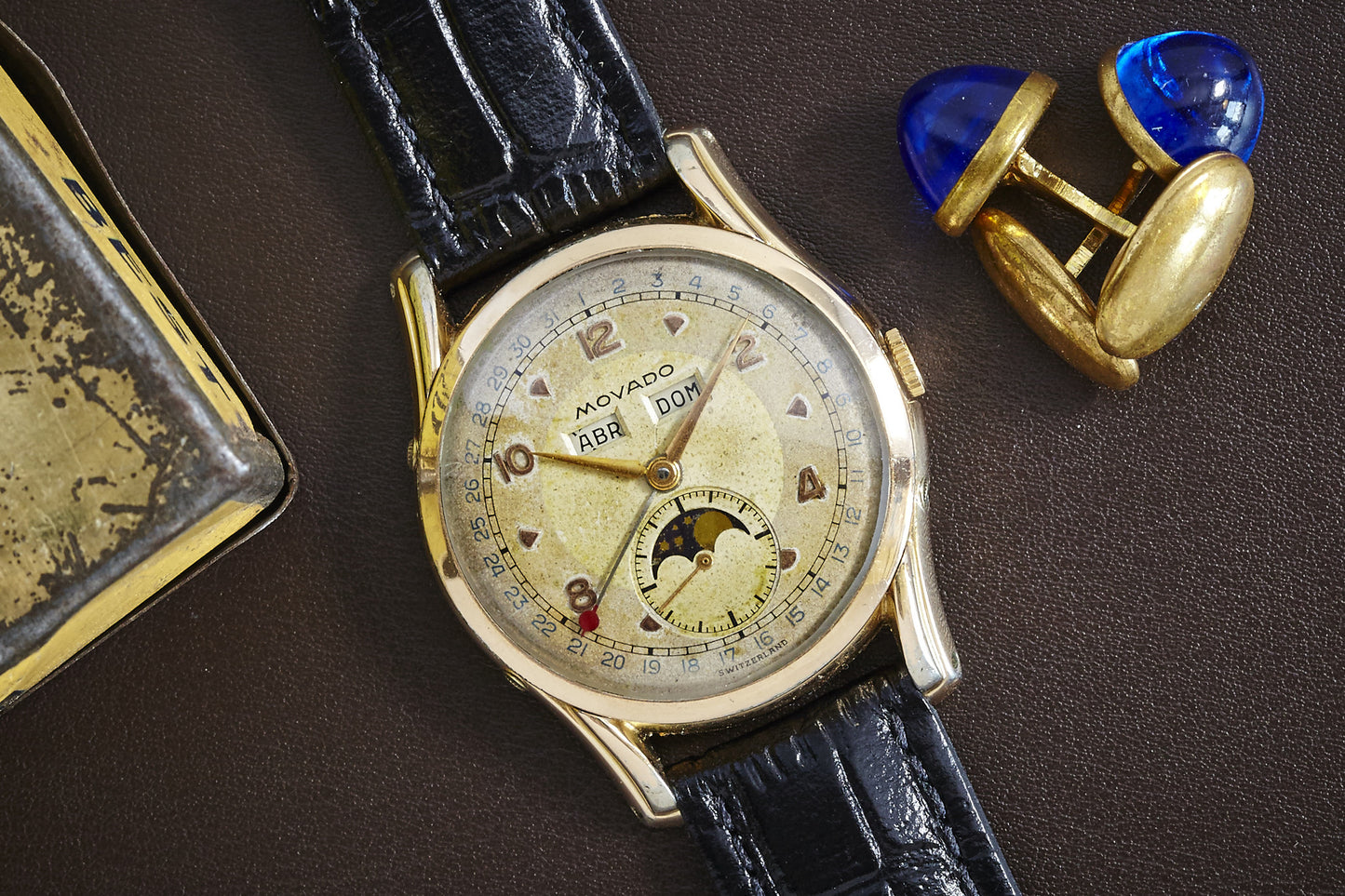 Movado Triple Date Moonphase