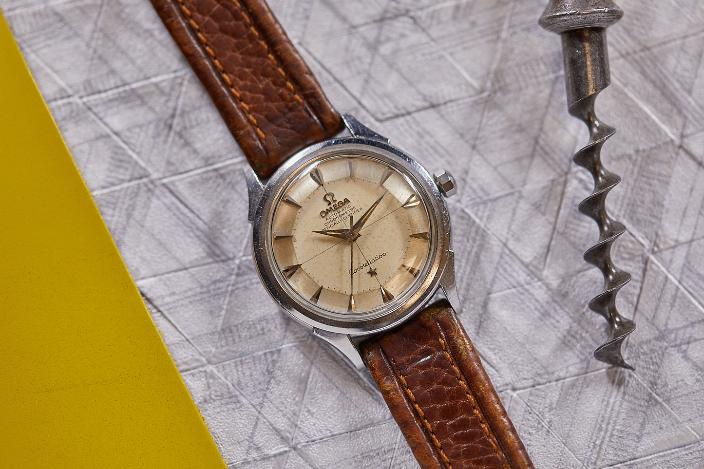 Omega Constellation Pie Pan