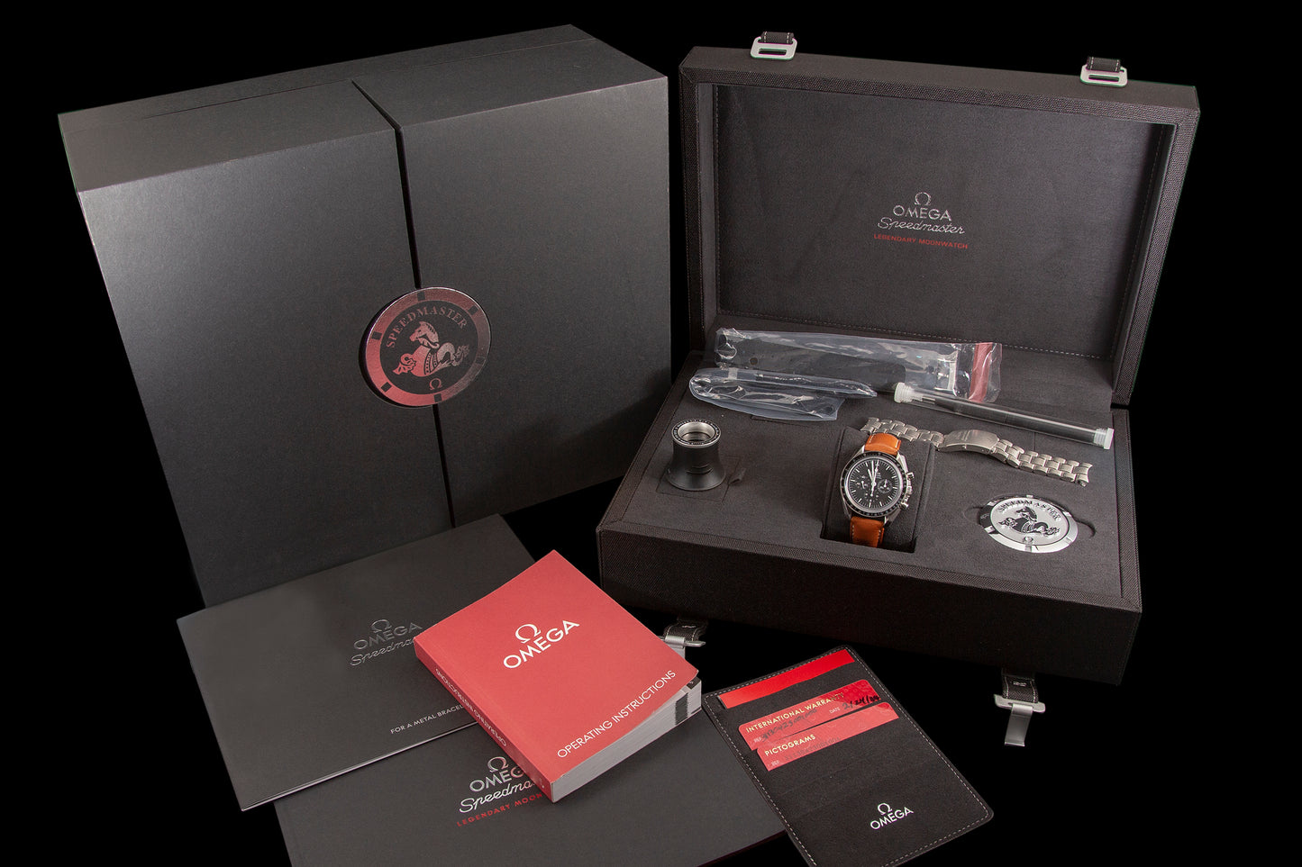 Omega Speedmaster Professional 'Sapphire Sandwich'