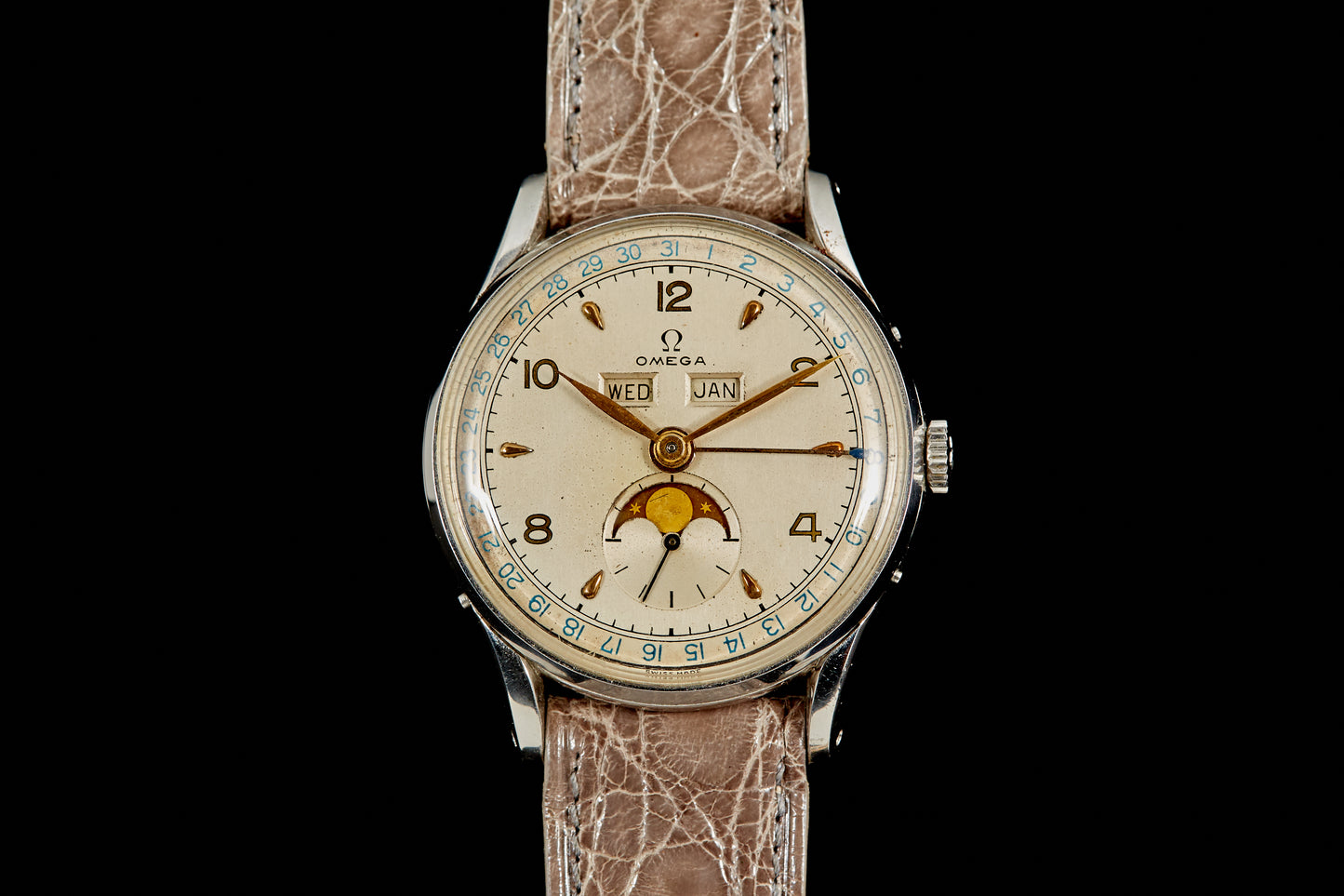 Omega Cosmic Triple Calendar Moonphase