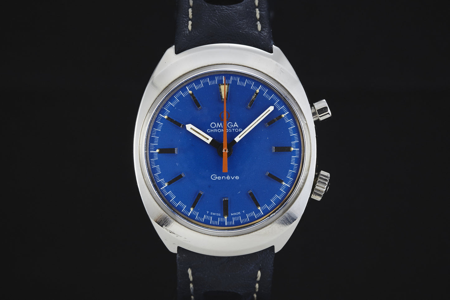 Omega Chronostop Blue