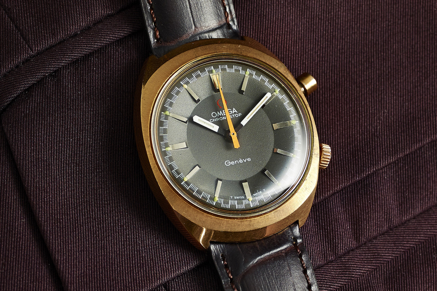 Omega Chronostop Rose Gold