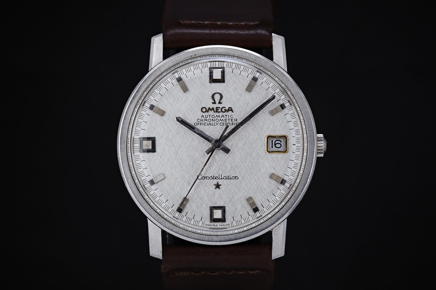 Omega Constellation Linen Dial 1960s