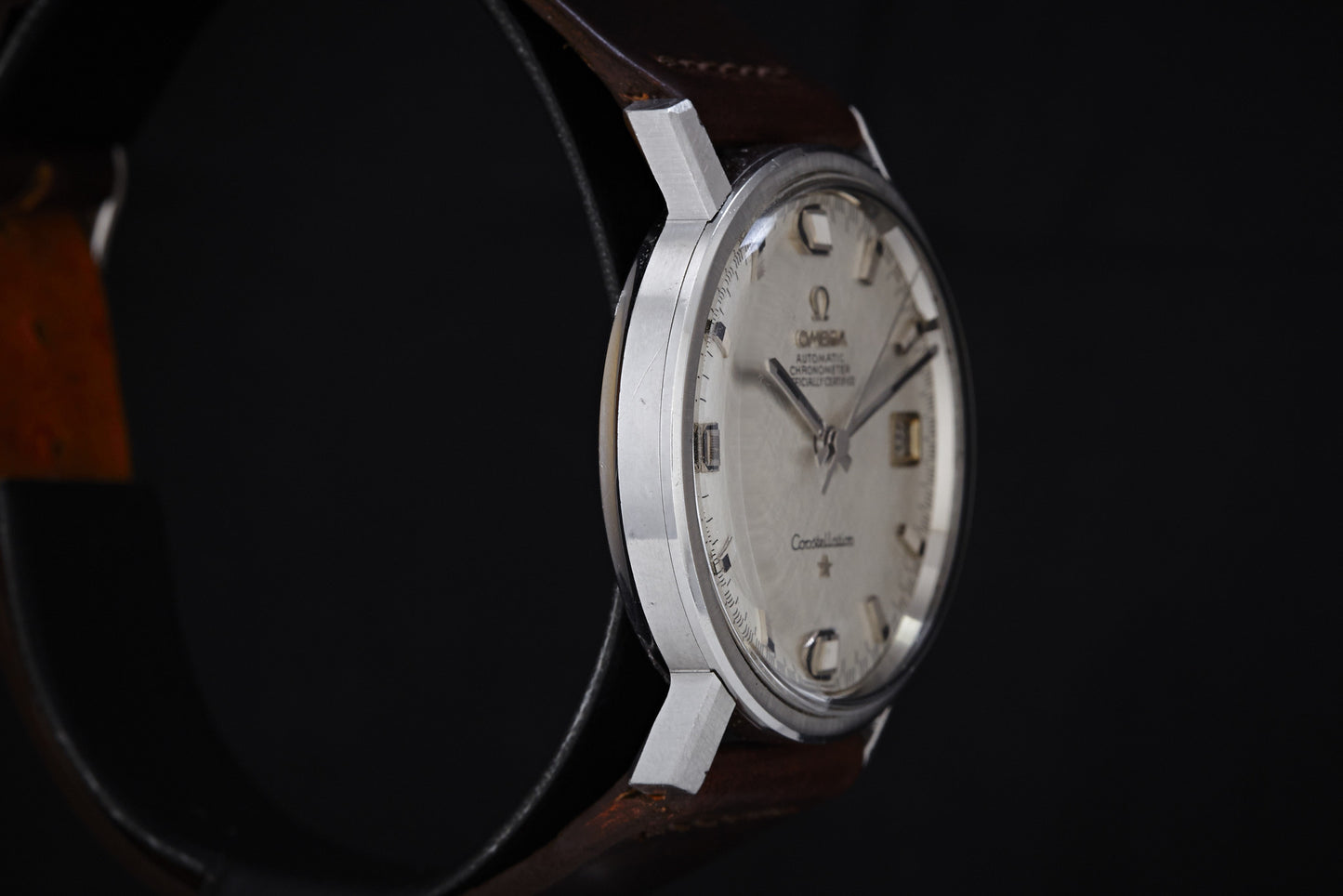 Omega Constellation Linen Dial 1960s