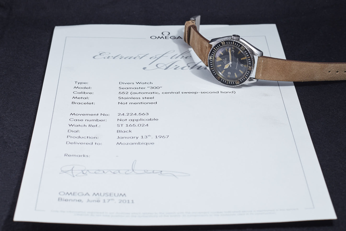 Omega Seamaster 300 "Big Triangle"