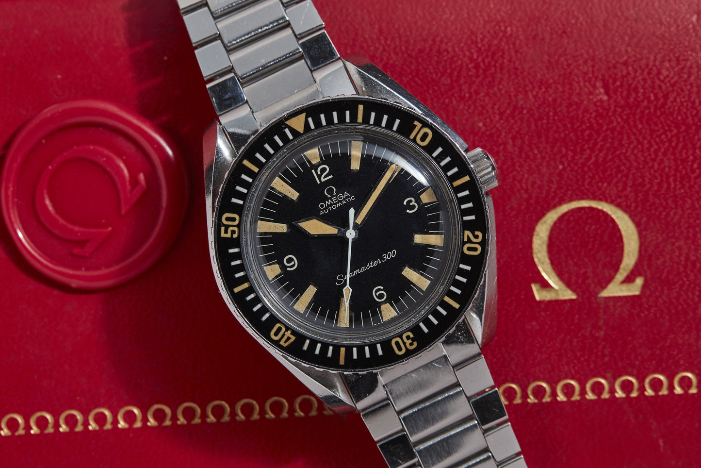 Omega Seamaster 300 Box and Extract